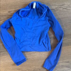 SPANX Royal Blue Long Sleeve Women's Top